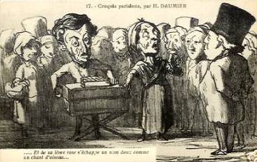 Croquis parisien autres Daumier