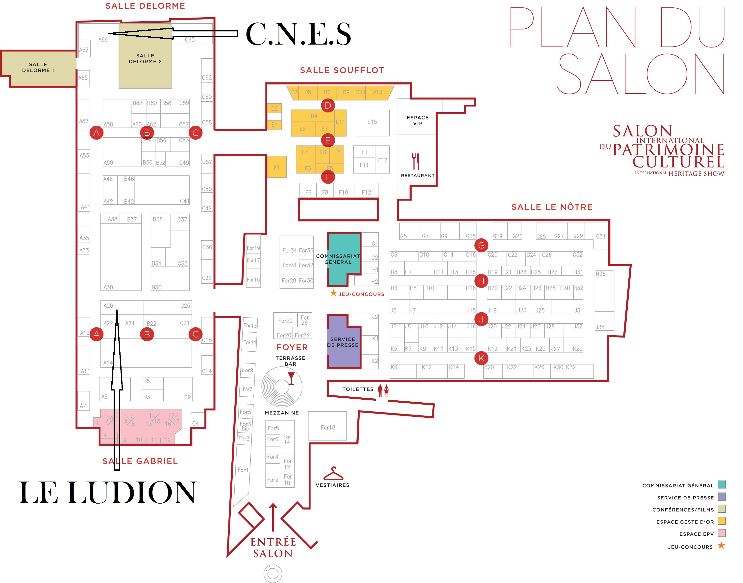 salon patrimoine plan