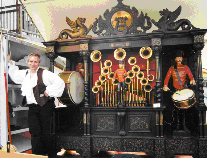 orgue wurlitzer military band organ limonaire de foire